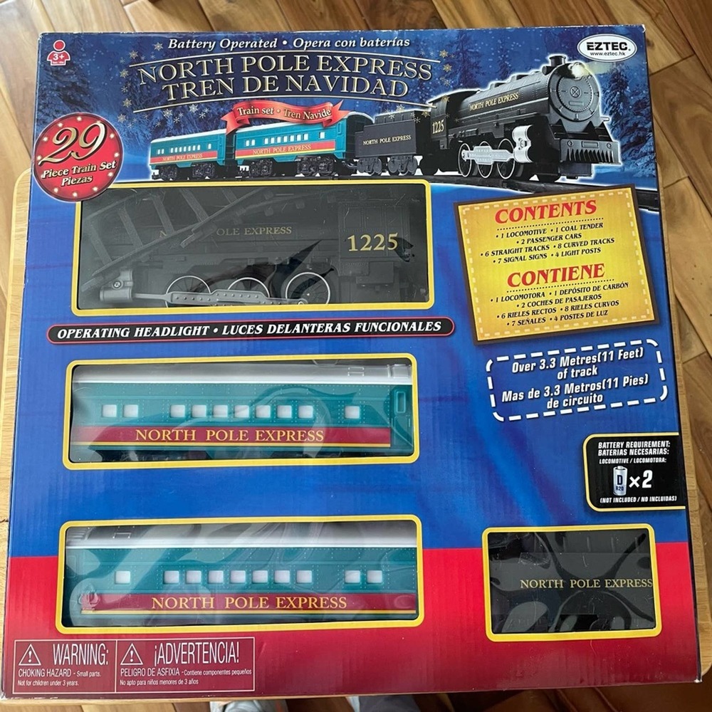 North Pole Express train set